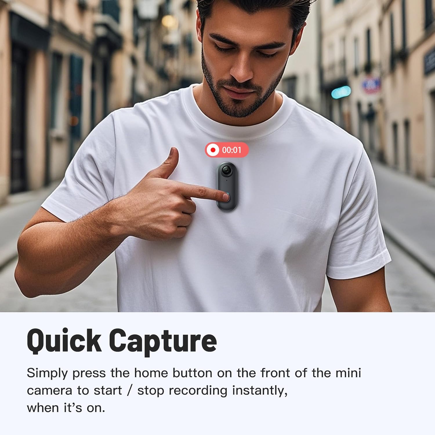 Thumb-Size Action Camera